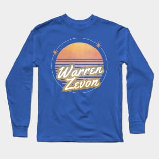 warren z ll retro moon Long Sleeve T-Shirt